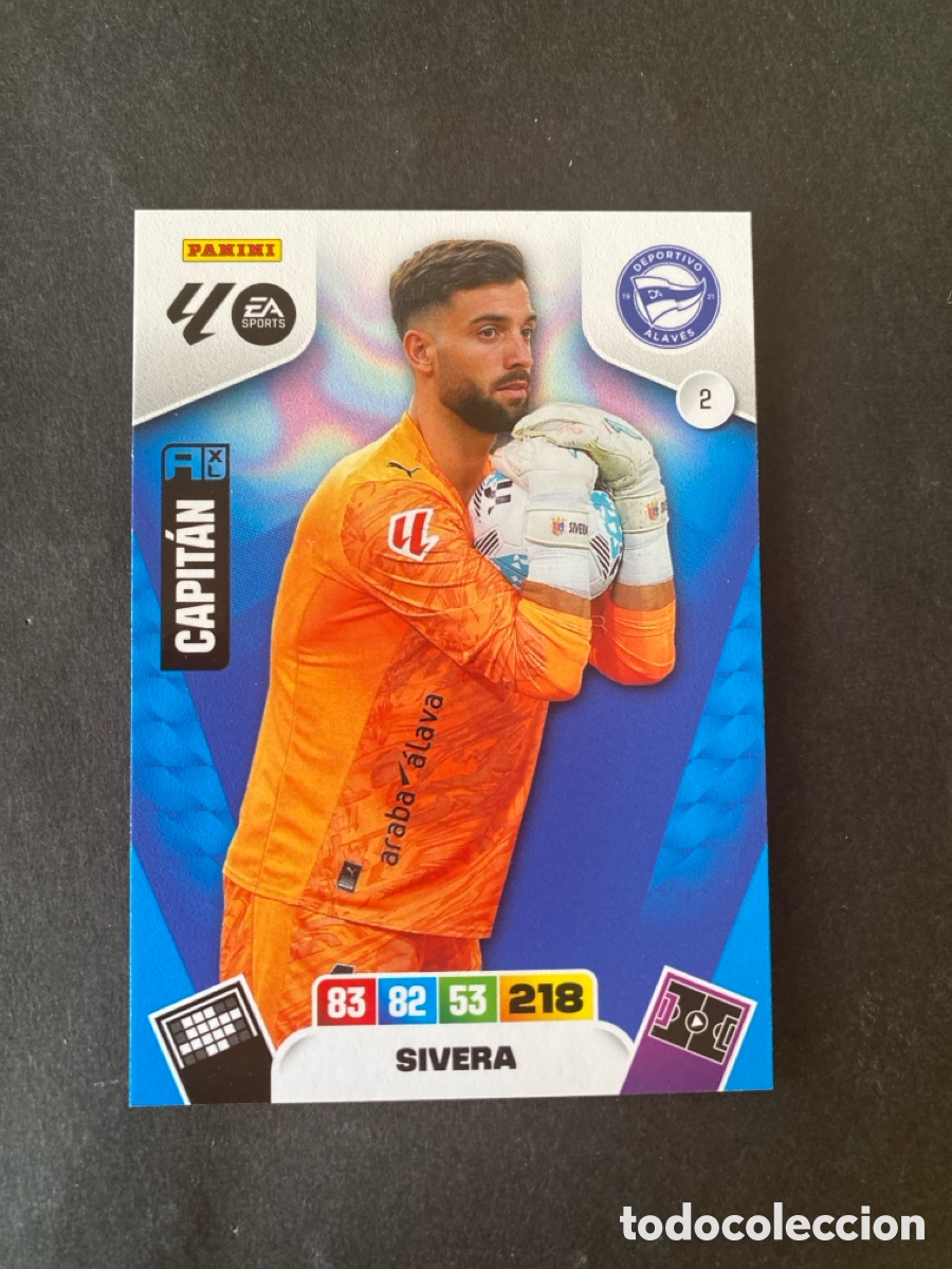 Cromos de f&uacute;tbol: Cromo Adrenalyn 25/26 Dptvo Alav&eacute;s N* 2