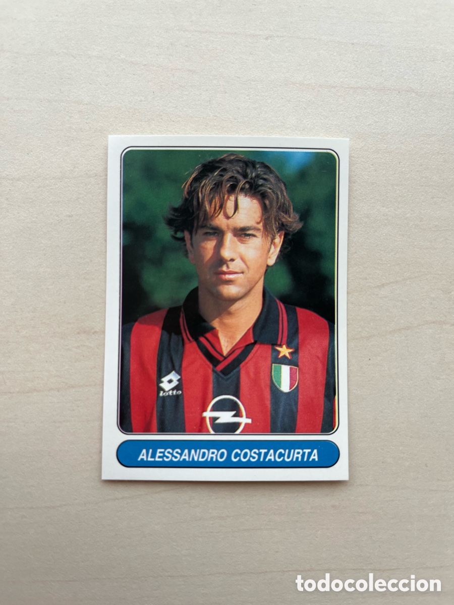Cromos de f&uacute;tbol: Alessandro Costacurta #26 Panini European Stars 1996-97 - AC Milan