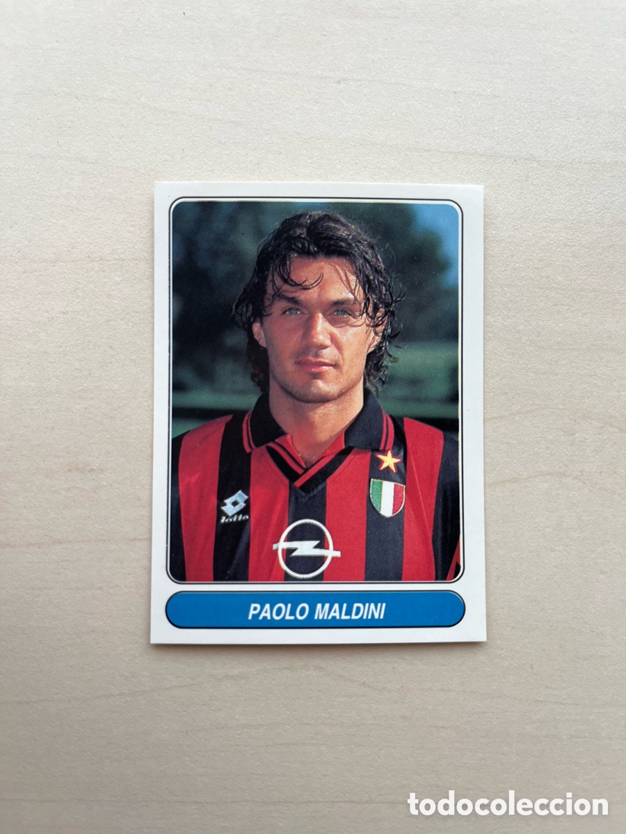 Cromos de f&uacute;tbol: Paolo Maldini #37 Panini European Stars 1996-97 - AC Milan