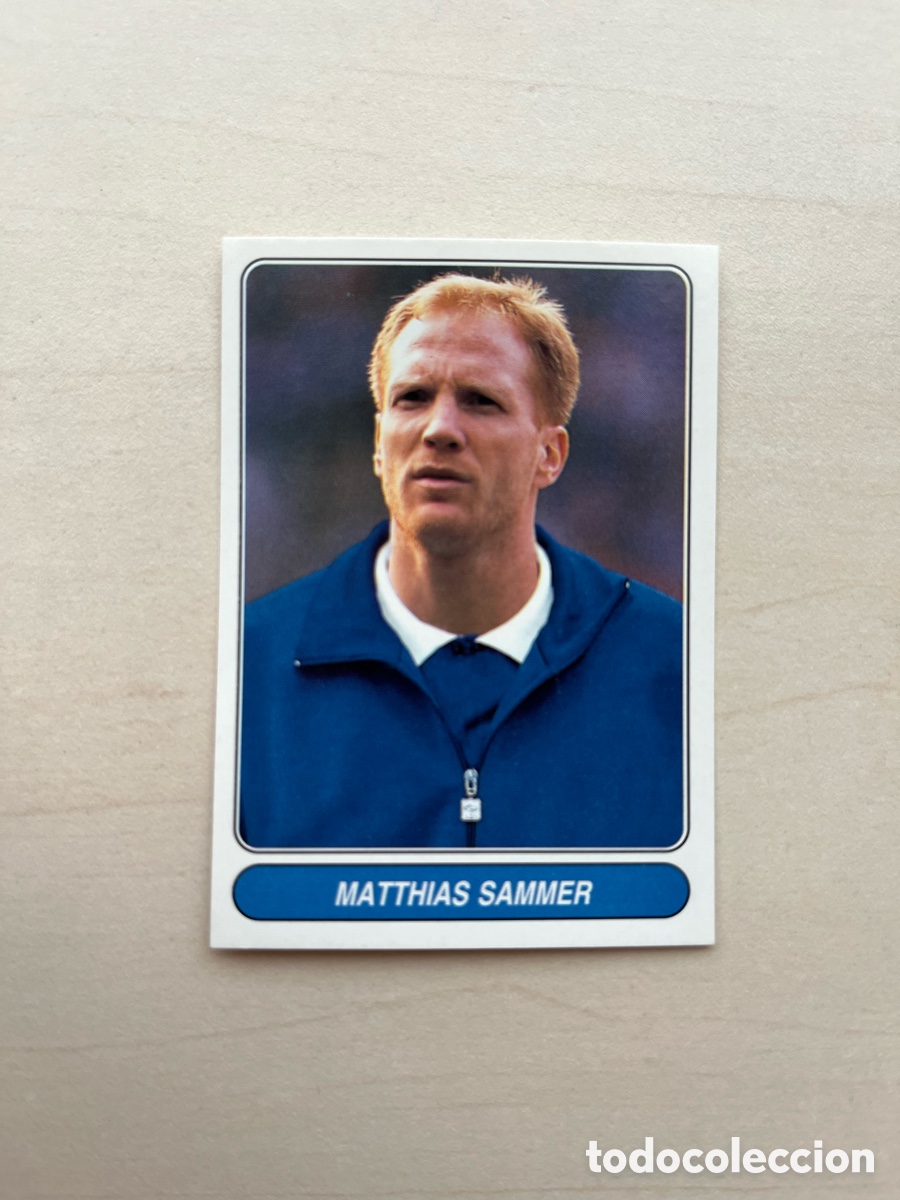 Cromos de f&uacute;tbol: Matthias Sammer #45 Panini European Stars 1996-97 - Alemania