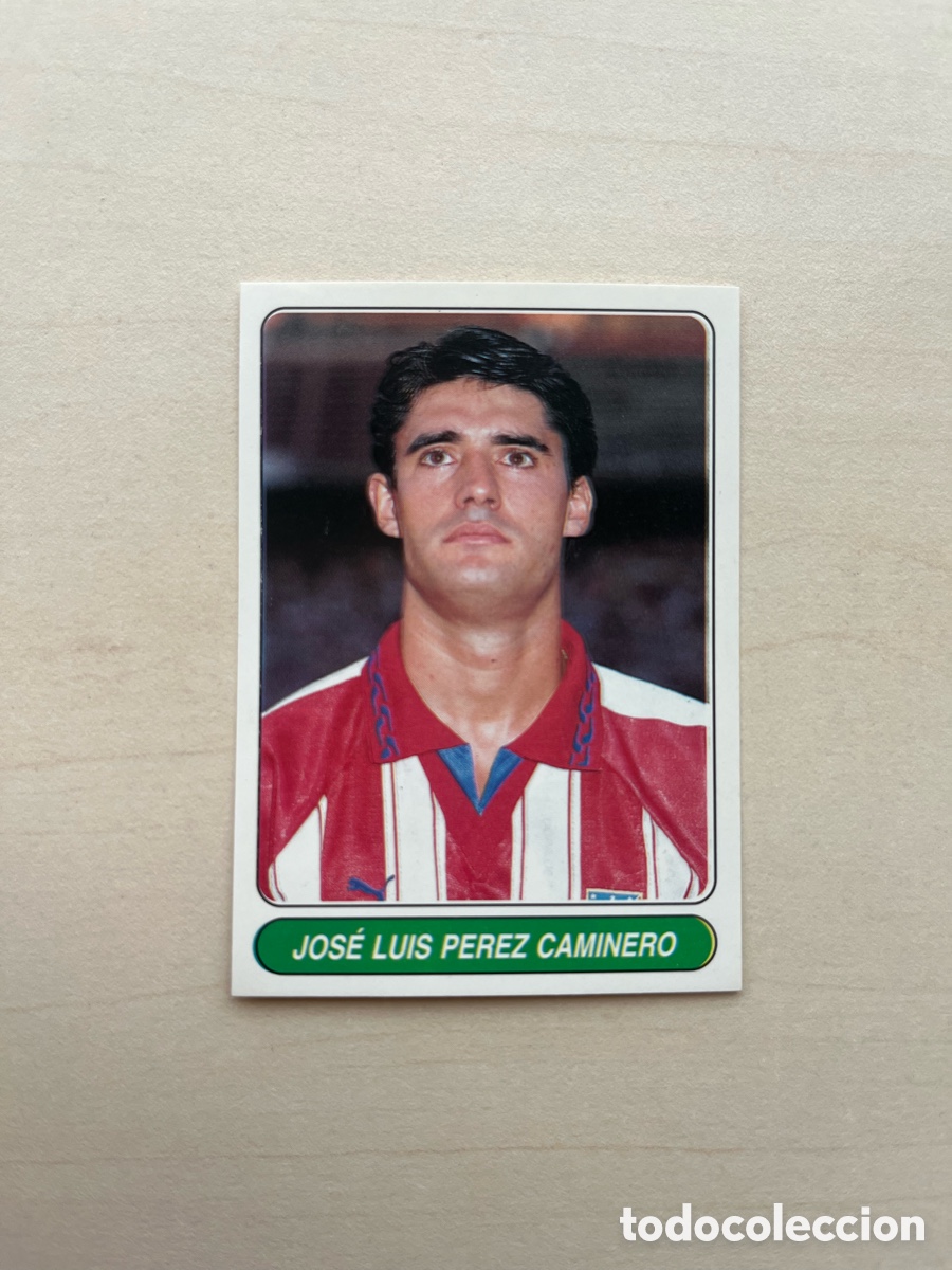 Cromos de f&uacute;tbol: Caminero #53 Panini European Stars 1996-97 - Atl&eacute;tico de Madrid