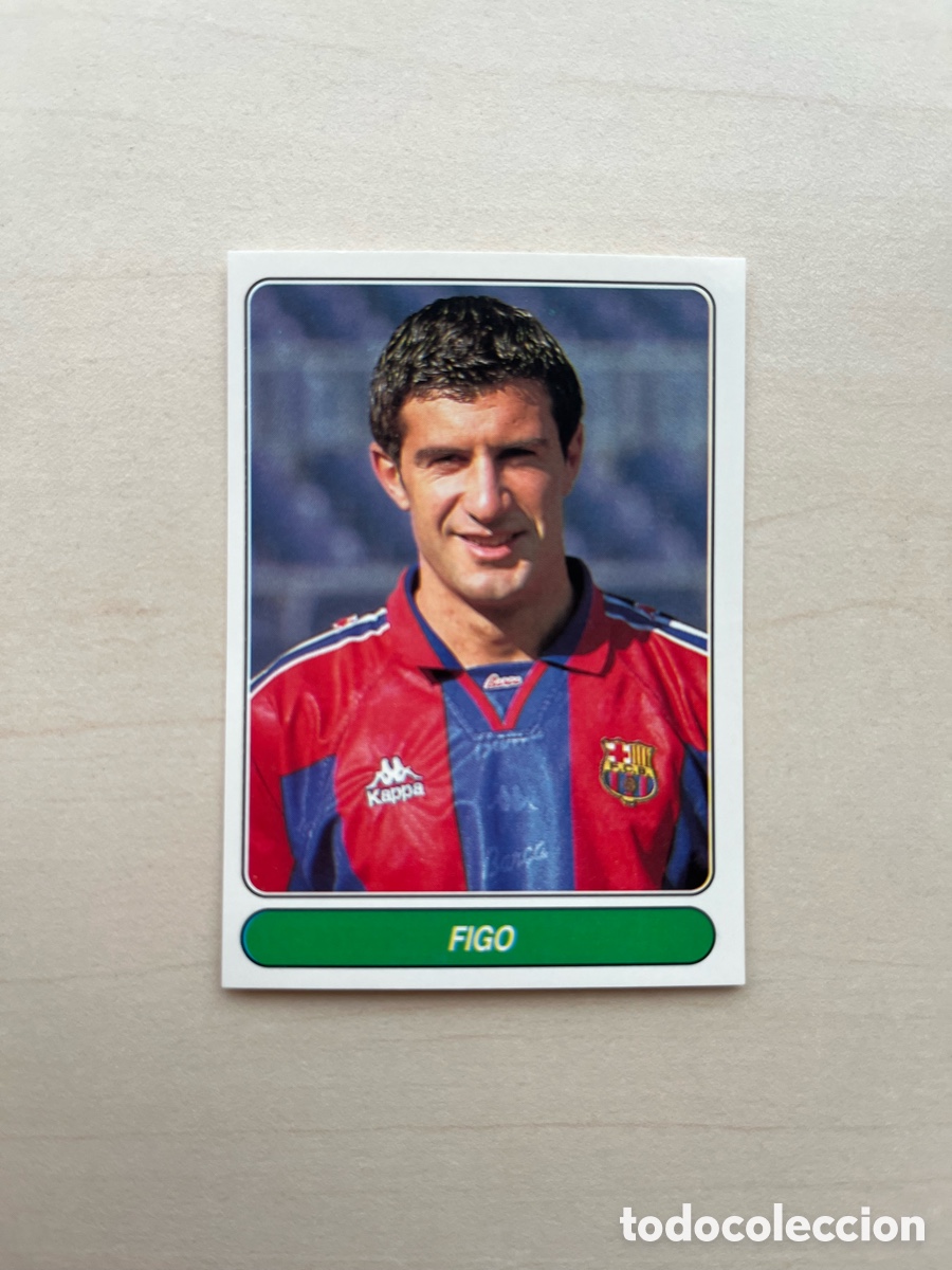 Cromos de f&uacute;tbol: Figo #63 Panini European Stars 1996-97 - FC Barcelona