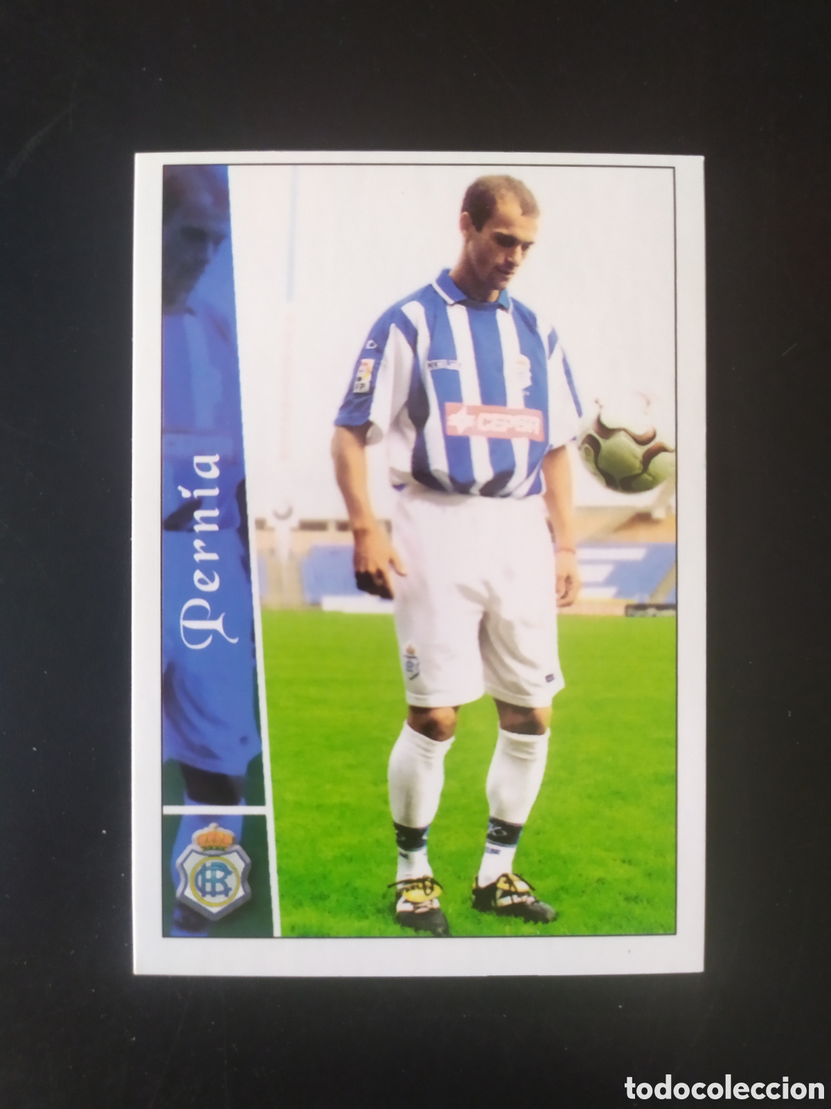 Cromos de f&uacute;tbol: Mundicromo fichas liga 2002 2003 02 03 Pern&iacute;a n&deg; 684 Recreativo Huelva