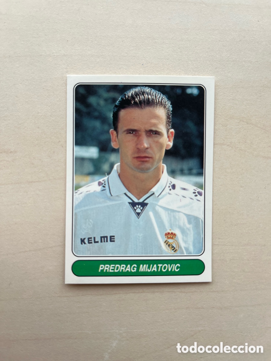 Cromos de f&uacute;tbol: Mijatovic #73 Panini European Stars 1996-97 - Real Madrid