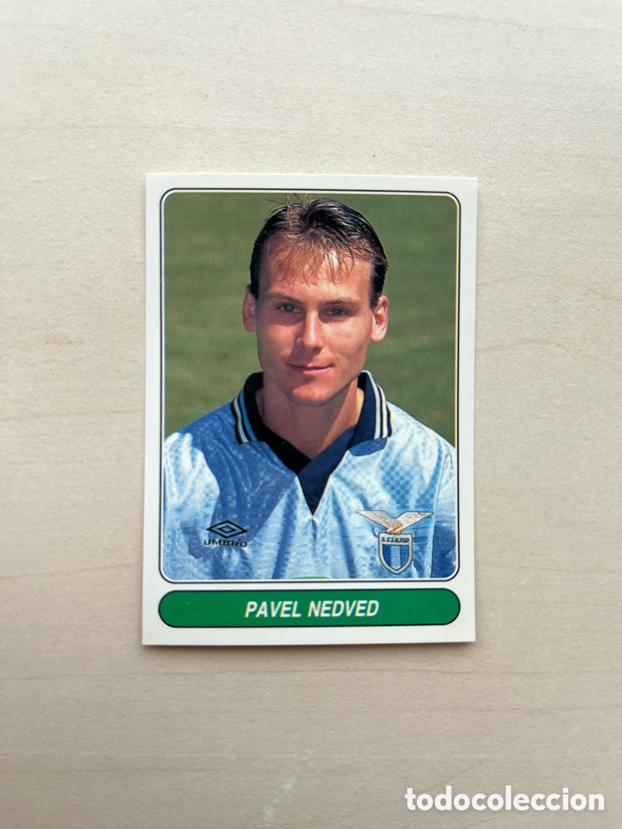 Cromos de f&uacute;tbol: Pavel Nedves #74 Panini European Stars 1996-97 - Lazio