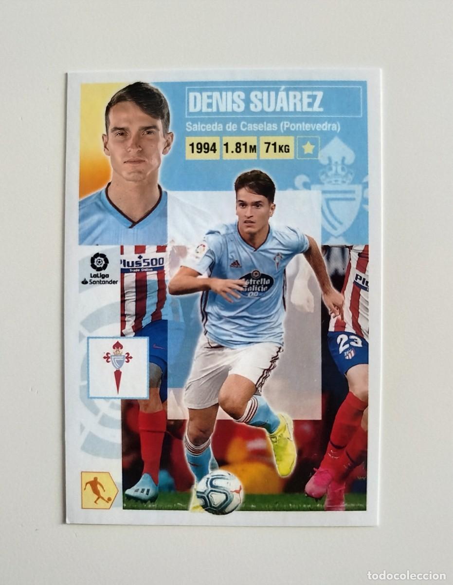 Fu&szlig;ball-Sticker: Denis Su&aacute;rez 13 SIN PEGAR NUNCA PEGADO RC Celta Vigo Liga Ediciones Este 20 21 / 2020 2021