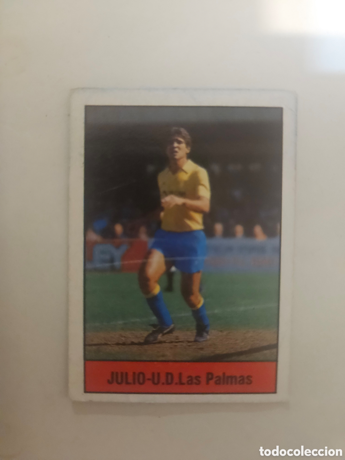 Fu&szlig;ball-Sticker: JULIO LAS PALMAS LISEL 1985 1986 CROMO FUTBOL LIGA 85 86 - DESPEGADO