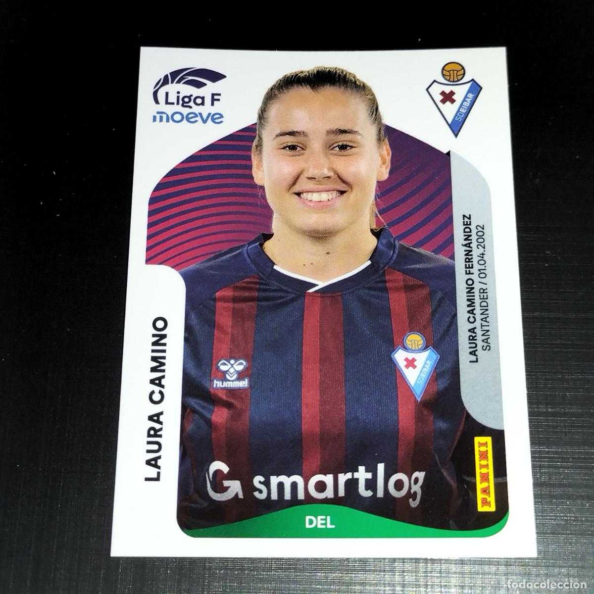 Fu&szlig;ball-Sticker: 177 LAURA CAMINO SD EIBAR CROMOS LIGA F MOEVE FEMENINA PANINI 2025 2026 25 26