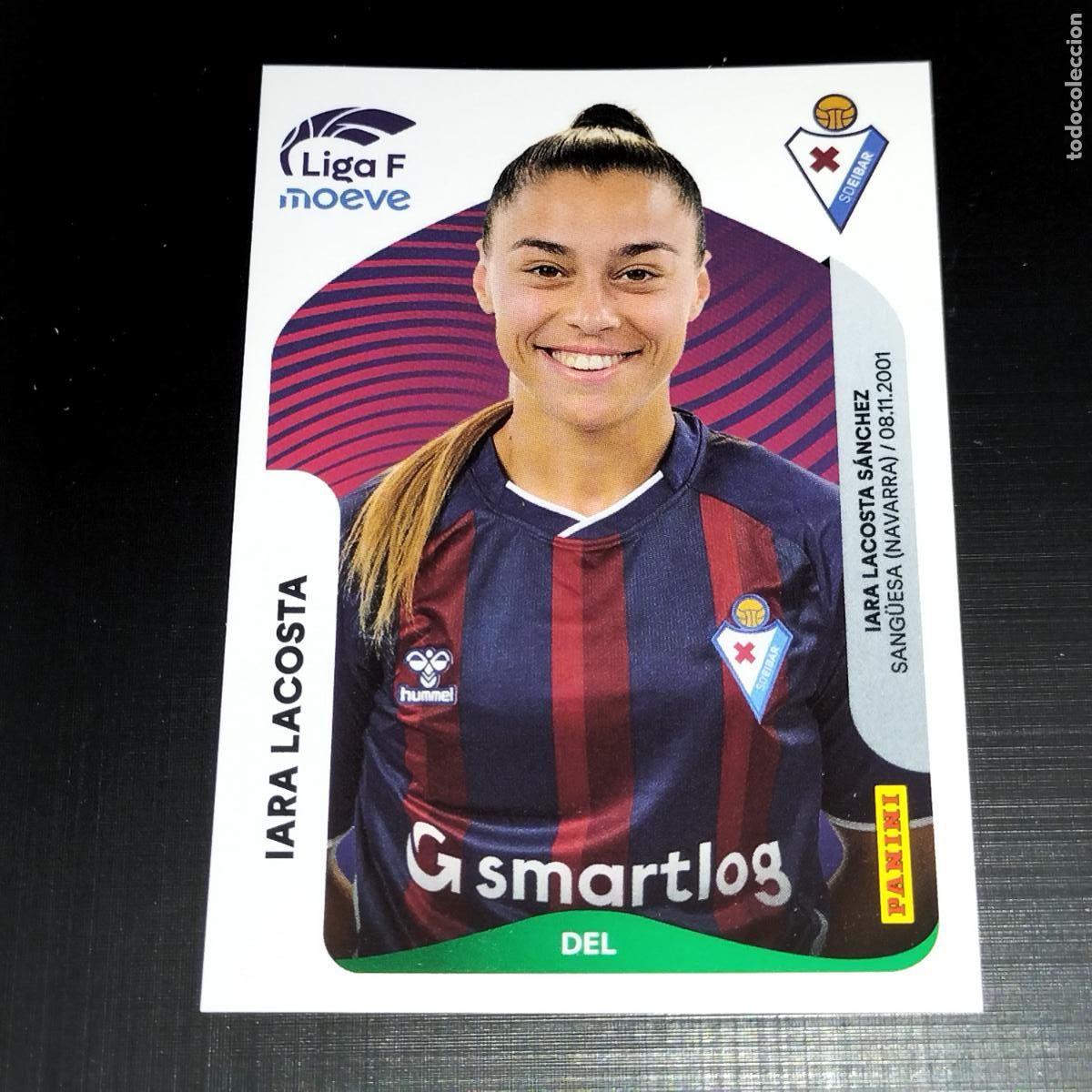 Cromos de f&uacute;tbol: 178 IARA LACOSTA SD EIBAR CROMOS LIGA F MOEVE FEMENINA PANINI 2025 2026 25 26
