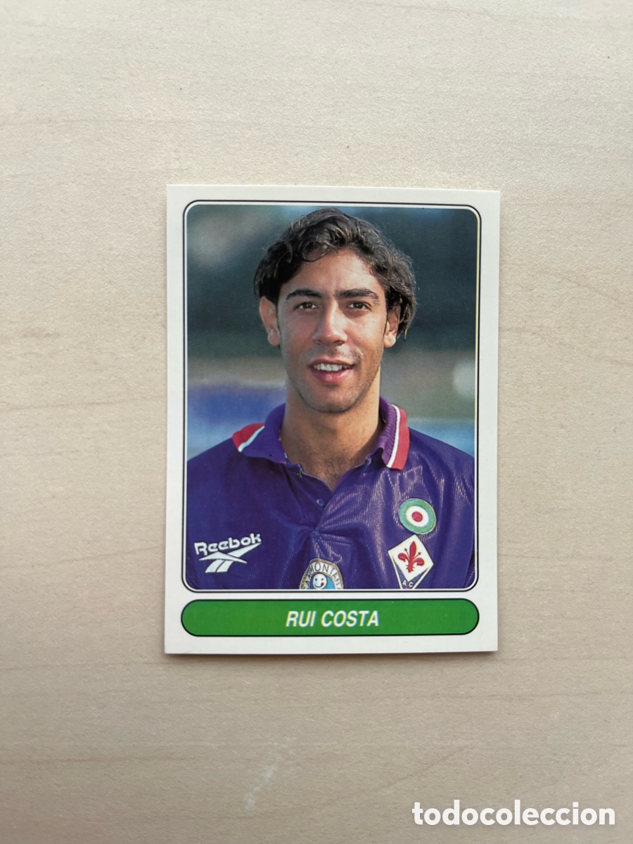 Cromos de f&uacute;tbol: Rui Costa #79 Panini European Stars 1996-97 - Fiorentina