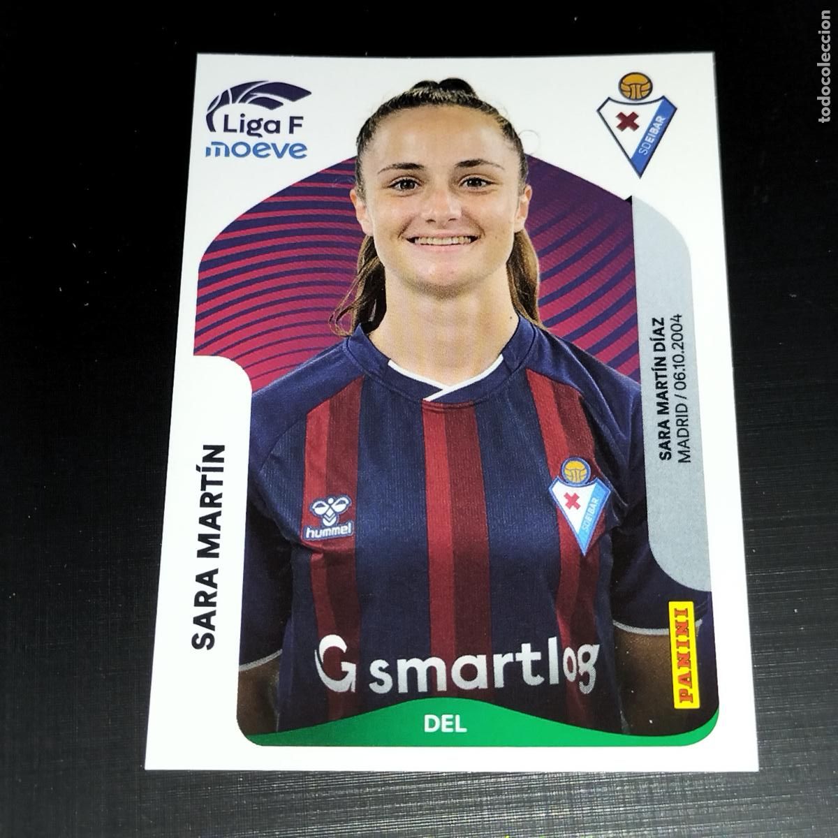 Cromos de f&uacute;tbol: 179 SARA MARTIN SD EIBAR CROMOS LIGA F MOEVE FEMENINA PANINI 2025 2026 25 26