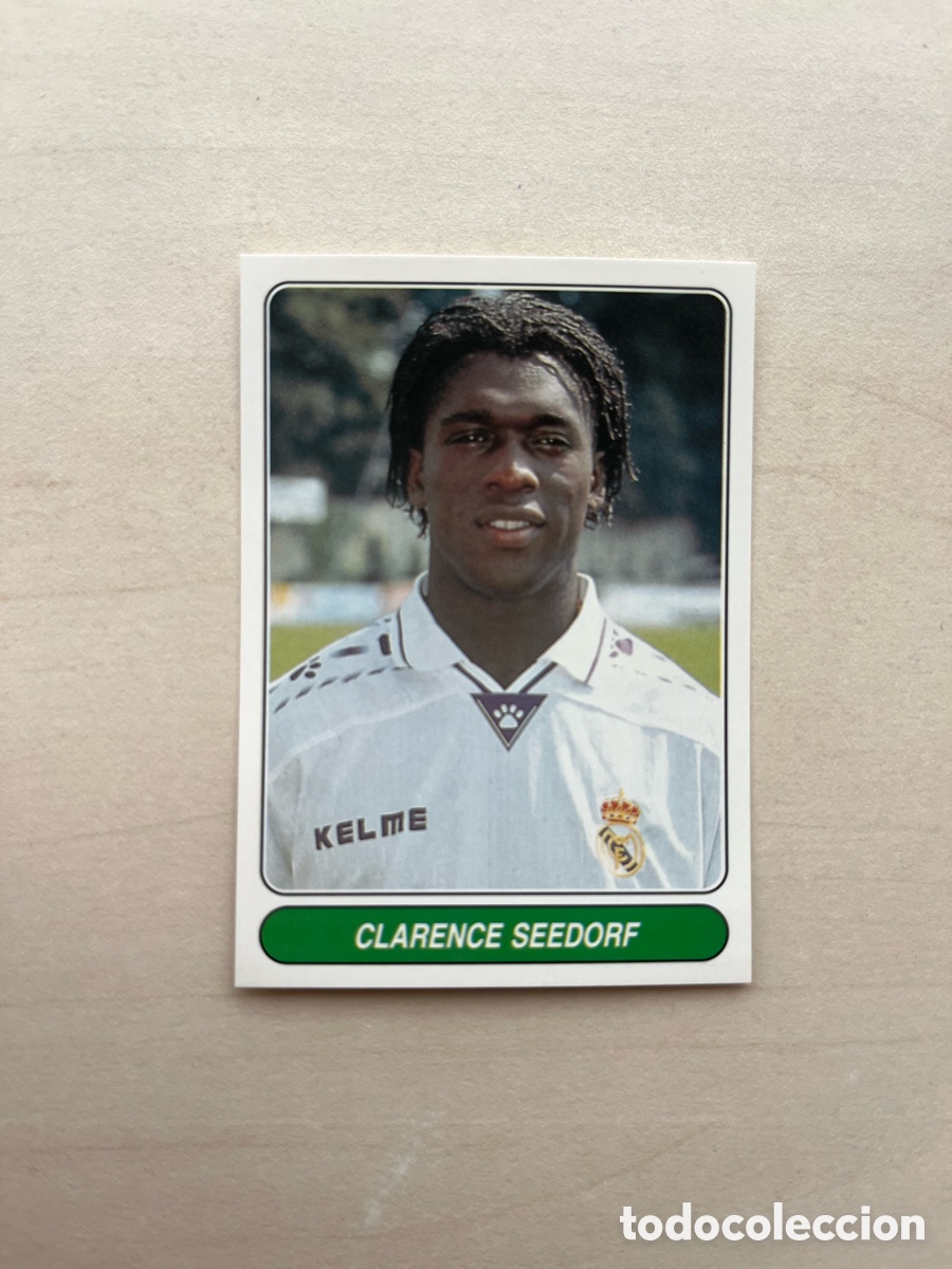 Cromos de f&uacute;tbol: Clarence Seedorf #82 Panini European Stars 1096-97 - Real Madrid