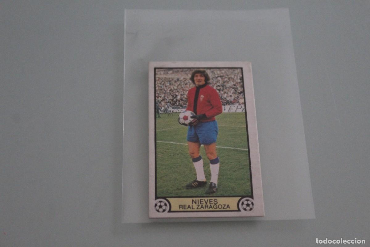 Cromos de f&uacute;tbol: ESTE 79 80 NIEVES RECUPERADO DE &Aacute;LBUM