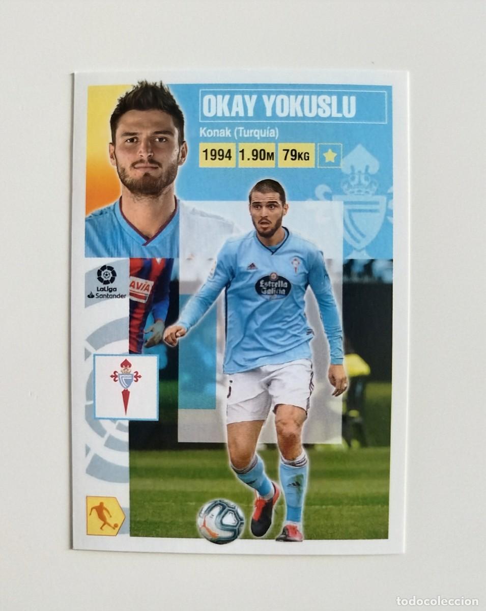 Cromos de f&uacute;tbol: Okay Yokuslu 12 SIN PEGAR NUNCA PEGADO RC Celta Vigo Liga Ediciones Este 20 21 / 2020 2021