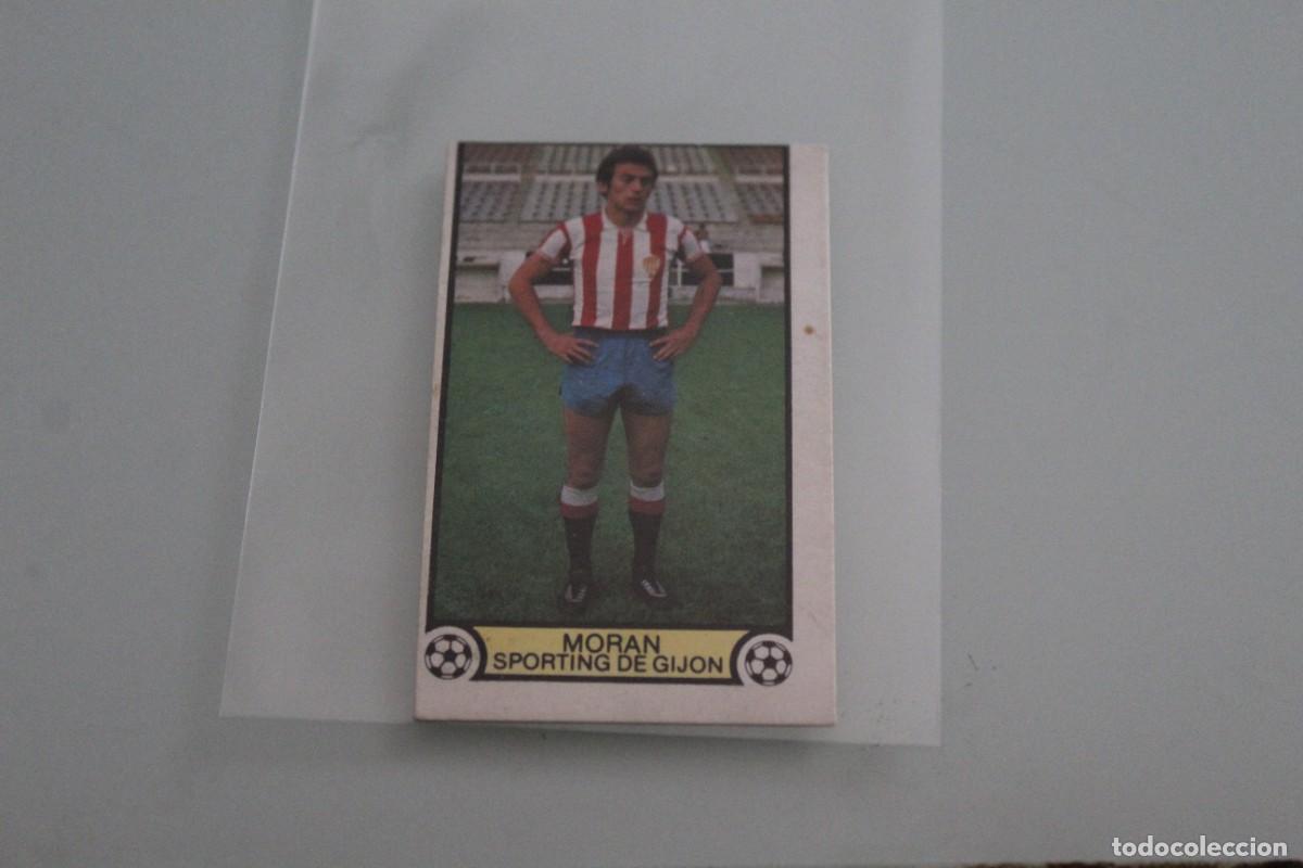 Cromos de f&uacute;tbol: ESTE 79 80 MOR&Aacute;N BAJA RECUPERADO DE &Aacute;LBUM