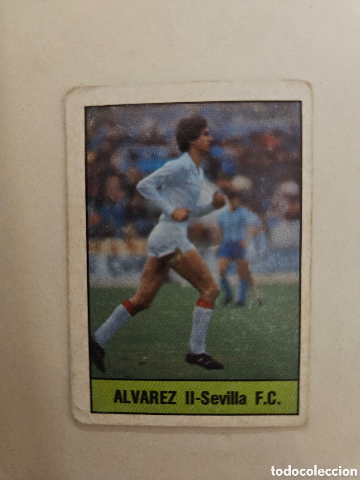 Cromos de f&uacute;tbol: ALVAREZ II 238 SEVILLA LISEL 1985 1986 CROMO FUTBOL LIGA 85 86 - DESPEGADO