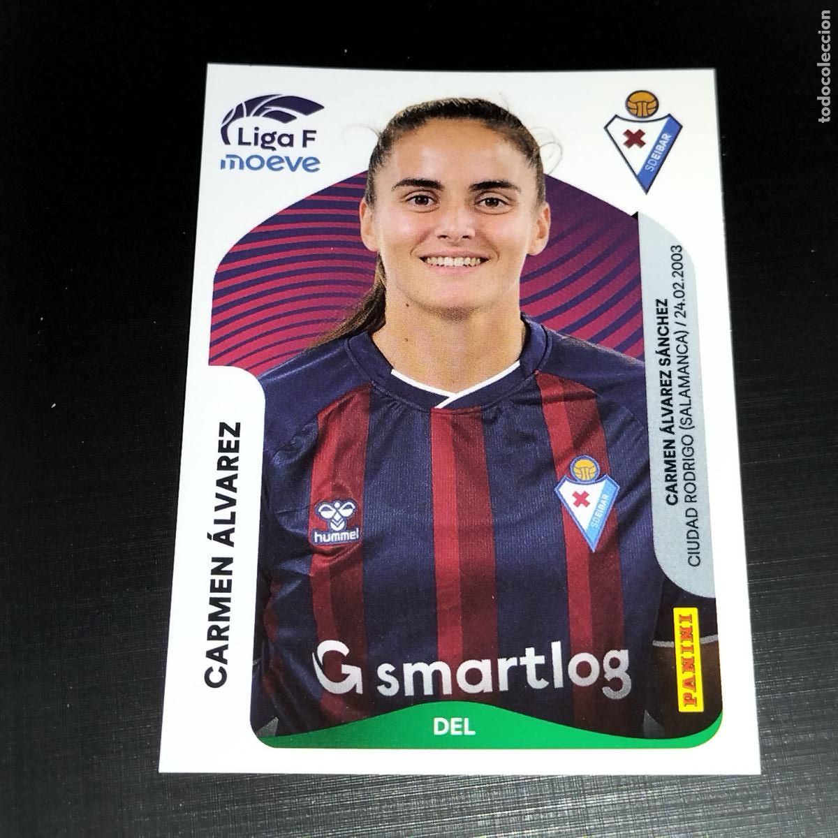 Cromos de f&uacute;tbol: 180 A CARMEN ALVAREZ SD EIBAR CROMOS LIGA F MOEVE FEMENINA PANINI 2025 2026 25 26