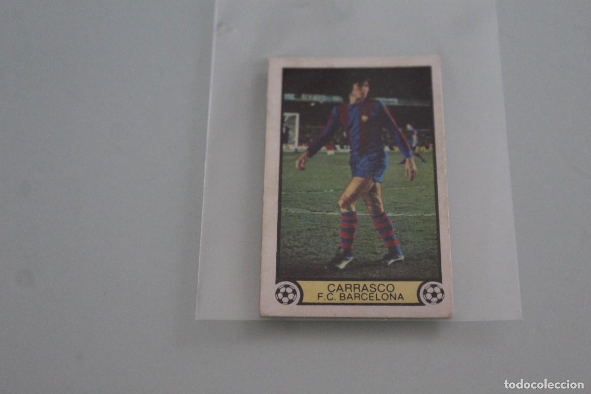 Cromos de f&uacute;tbol: ESTE 79 80 CARRASCO SIN PEGAR