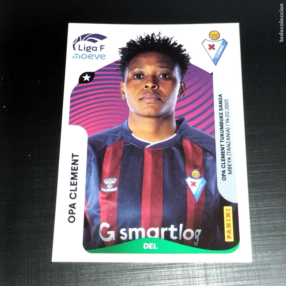 Cromos de f&uacute;tbol: 181 OPA CLEMENT SD EIBAR CROMOS LIGA F MOEVE FEMENINA PANINI 2025 2026 25 26