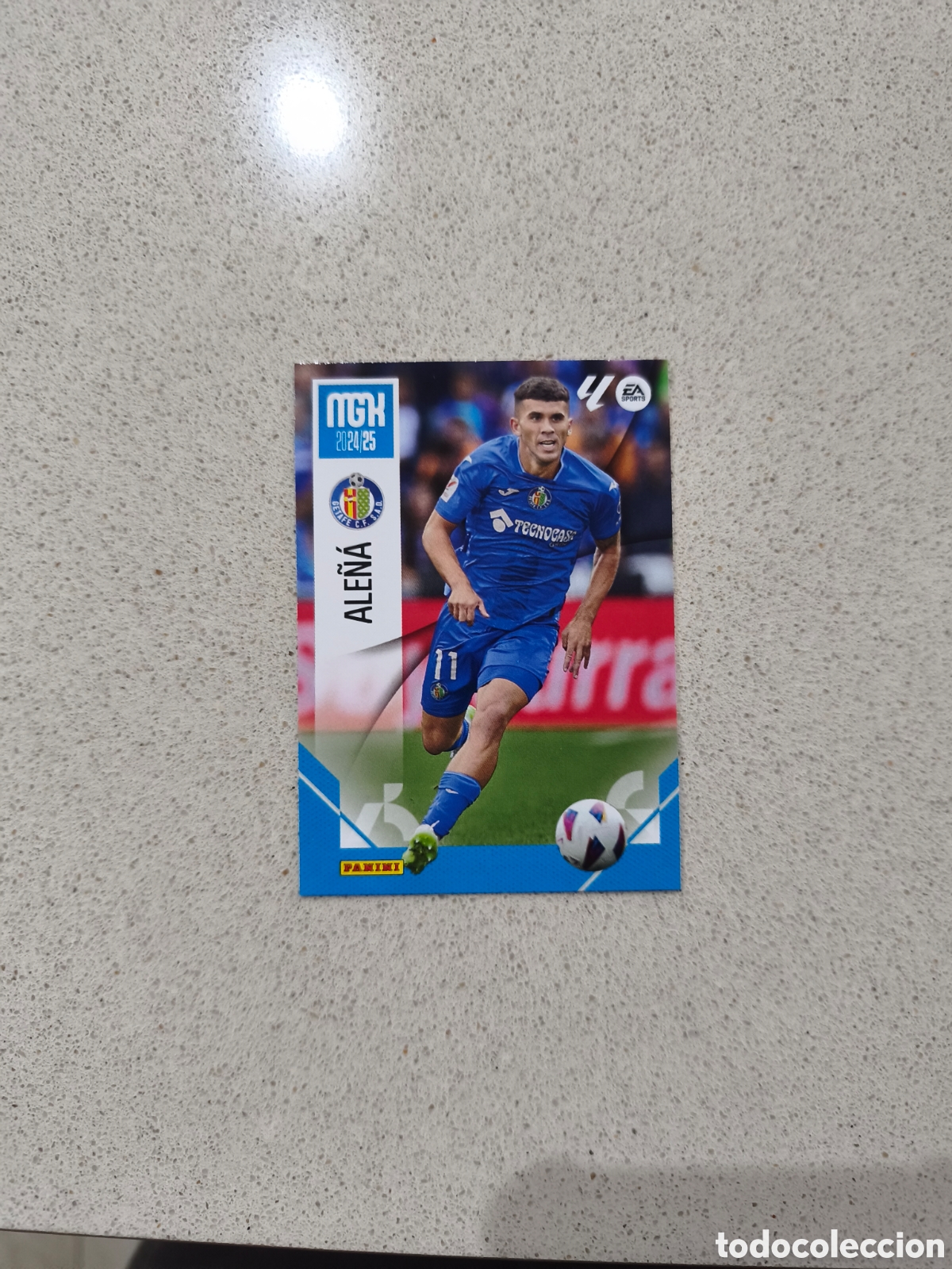 Cromos de f&uacute;tbol: CARTA N&Uacute;MERO 156 ALE&Ntilde;&Aacute; GETAFE. MEGACRACKS 24/25. PANINI.
