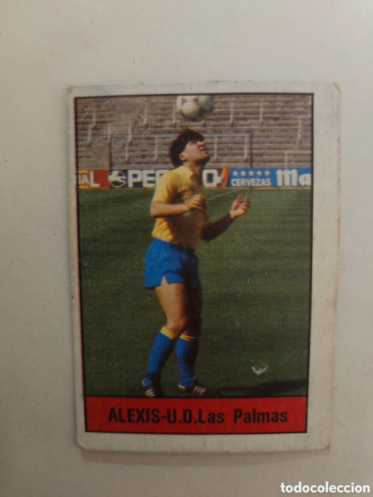 Cromos de f&uacute;tbol: ALEXIS LAS PALMAS LISEL 1985 1986 CROMO FUTBOL LIGA 85 86 - DESPEGADO