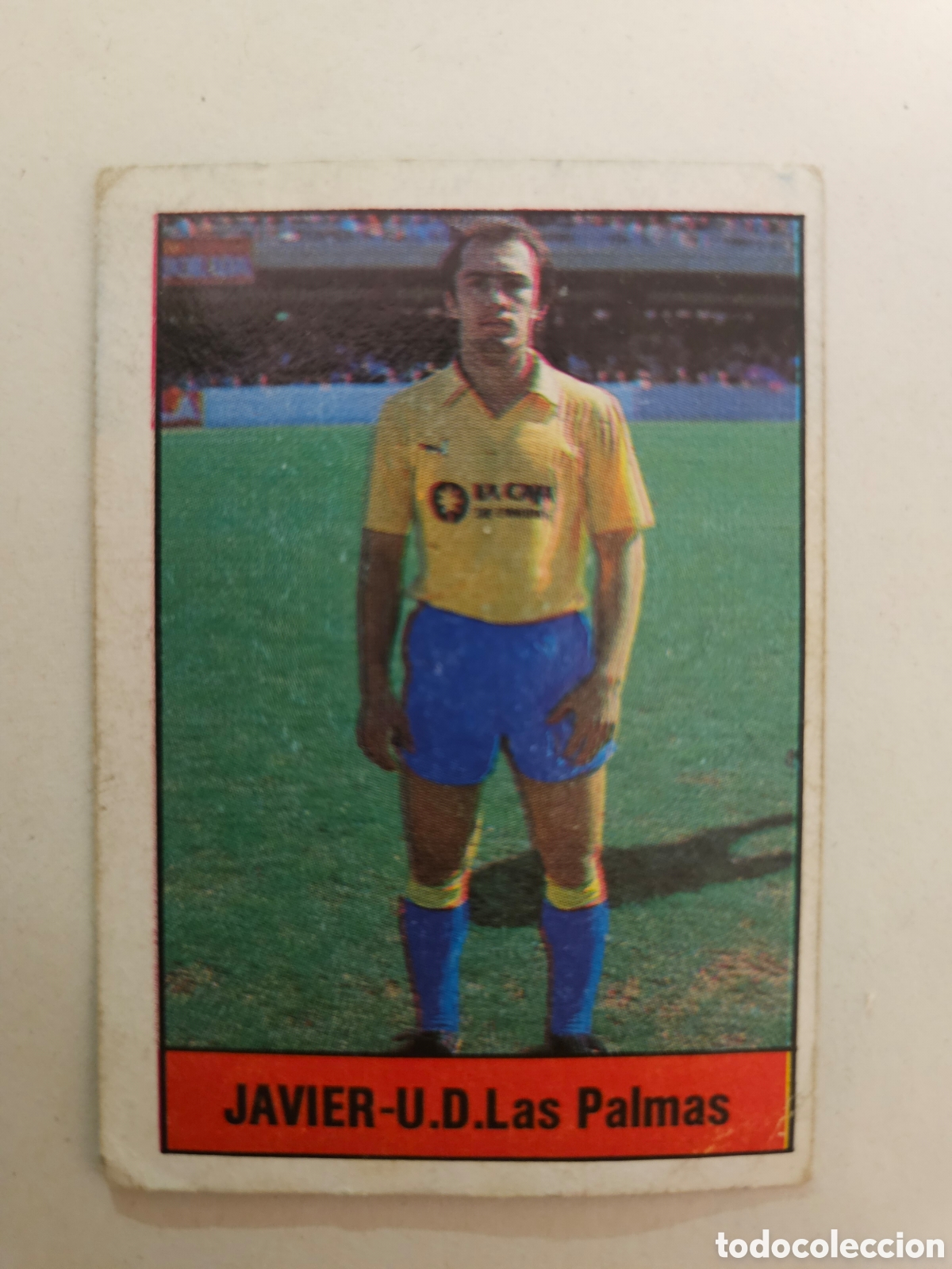 Cromos de f&uacute;tbol: JAVIER 245 LAS PALMAS LISEL 1985 1986 CROMO FUTBOL LIGA 85 86 - DESPEGADO
