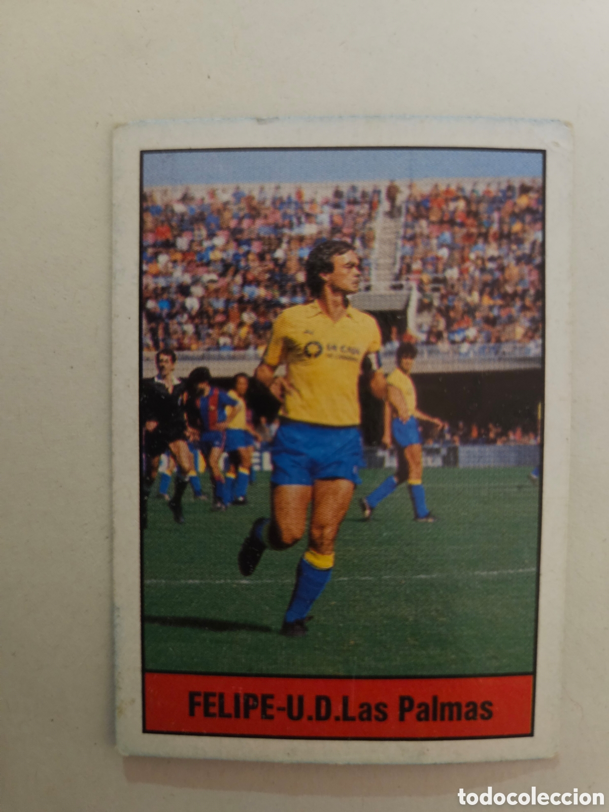Cromos de f&uacute;tbol: FELIPE 246 LAS PALMAS LISEL 1985 1986 CROMO FUTBOL LIGA 85 86 - DESPEGADO