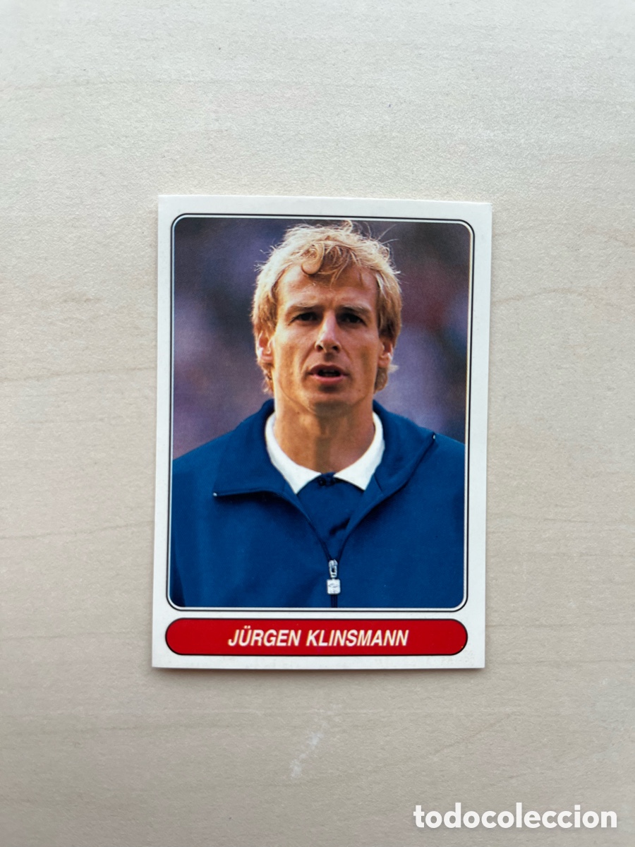 Cromos de f&uacute;tbol: Klinamann #102 Panini European Stars 1996-97 - Alemania