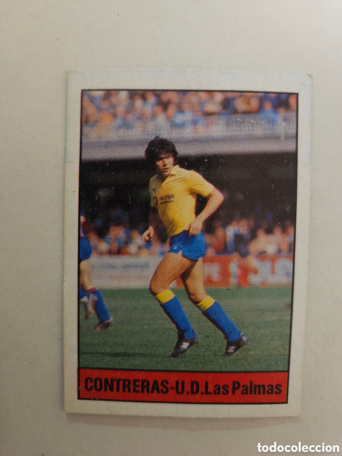 Cromos de f&uacute;tbol: CONTRERAS 253 LAS PALMAS LISEL 1985 1986 CROMO FUTBOL LIGA 85 86 - DESPEGADO