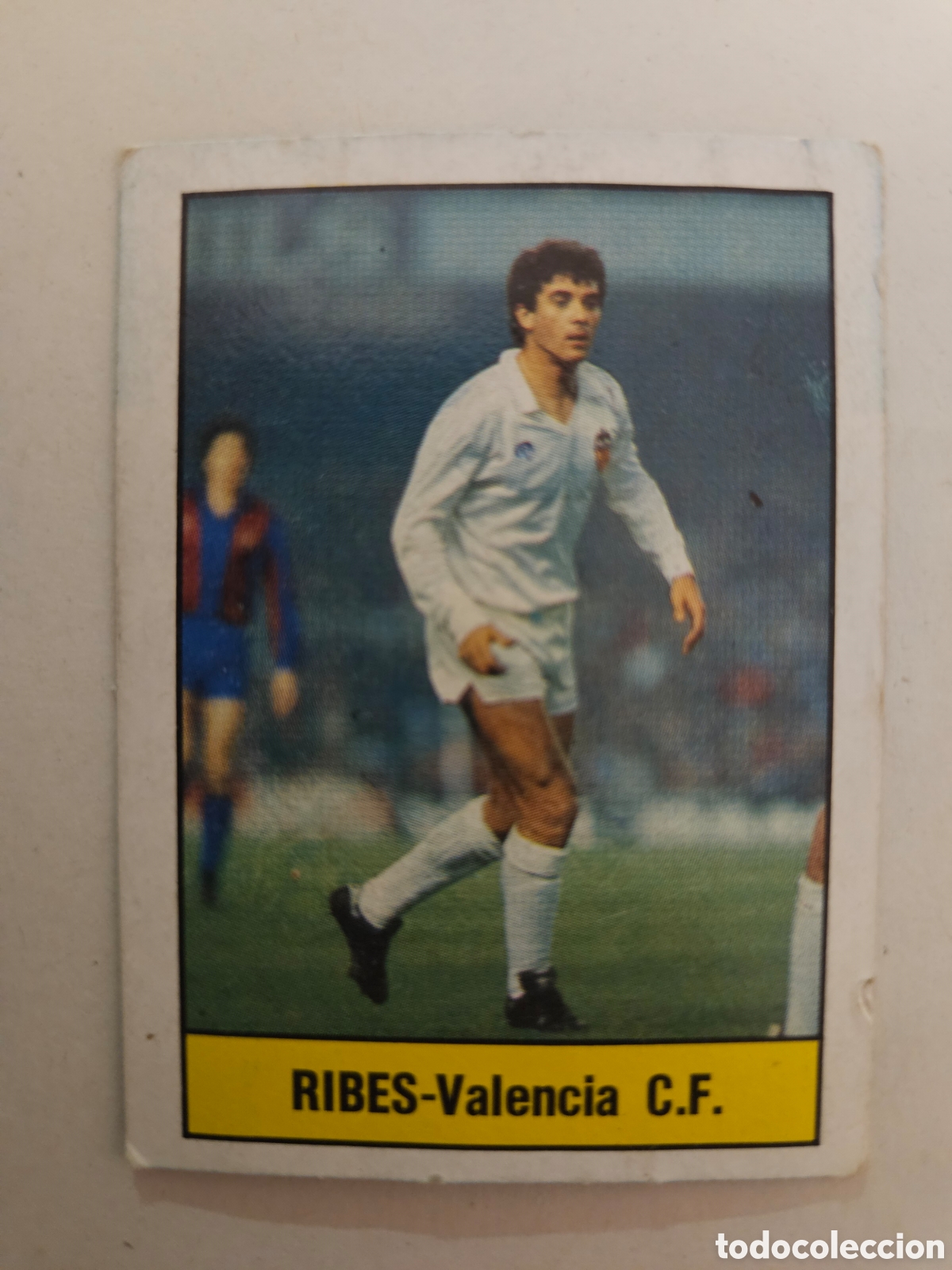 Cromos de f&uacute;tbol: RIBES 266 VALENCIA LISEL 1985 1986 CROMO FUTBOL LIGA 85 86 - DESPEGADO