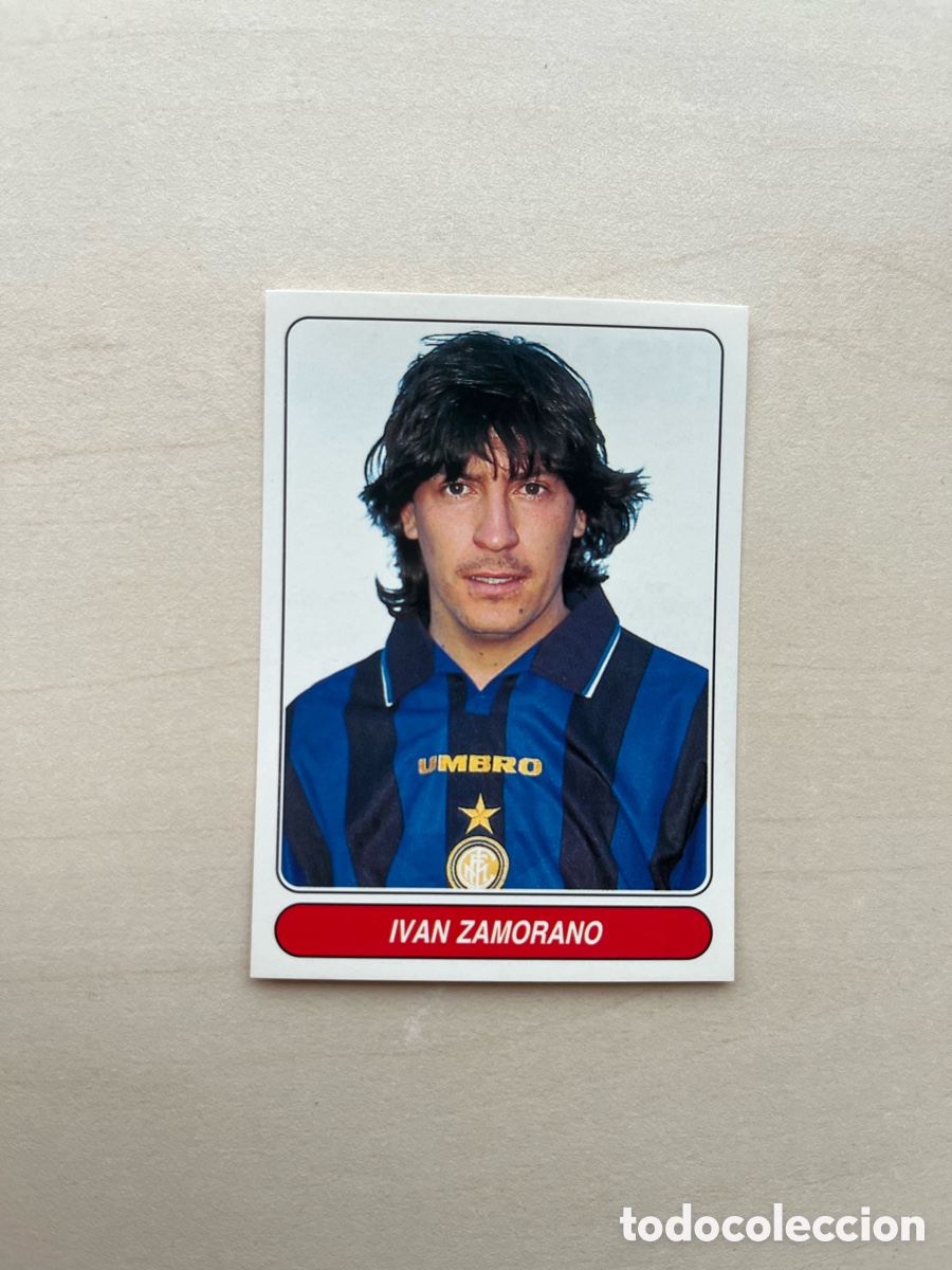 Football Stickers: Ivan Zamorano #119 Panini European Stars 1996-97 - Inter Milan
