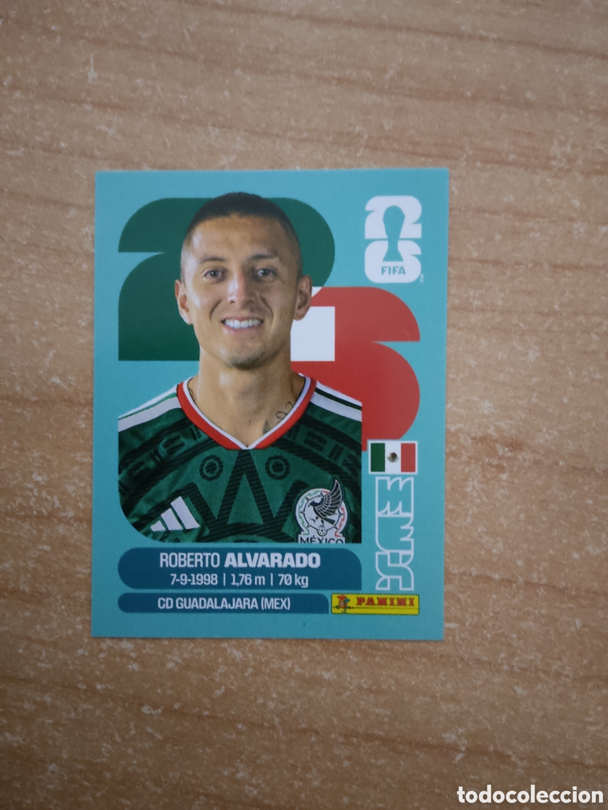 Cromos de f&uacute;tbol: 19 ROBERTO ALVARADO MEXICO FIFA WORLD CUP 2026