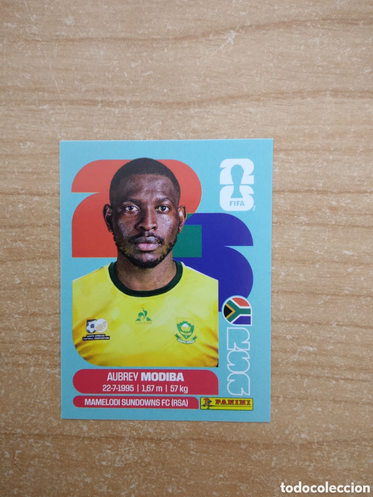 Cromos de f&uacute;tbol: 4 AUDREY MORIBA SUDAFRICA FIFA WORLD CUP 2026