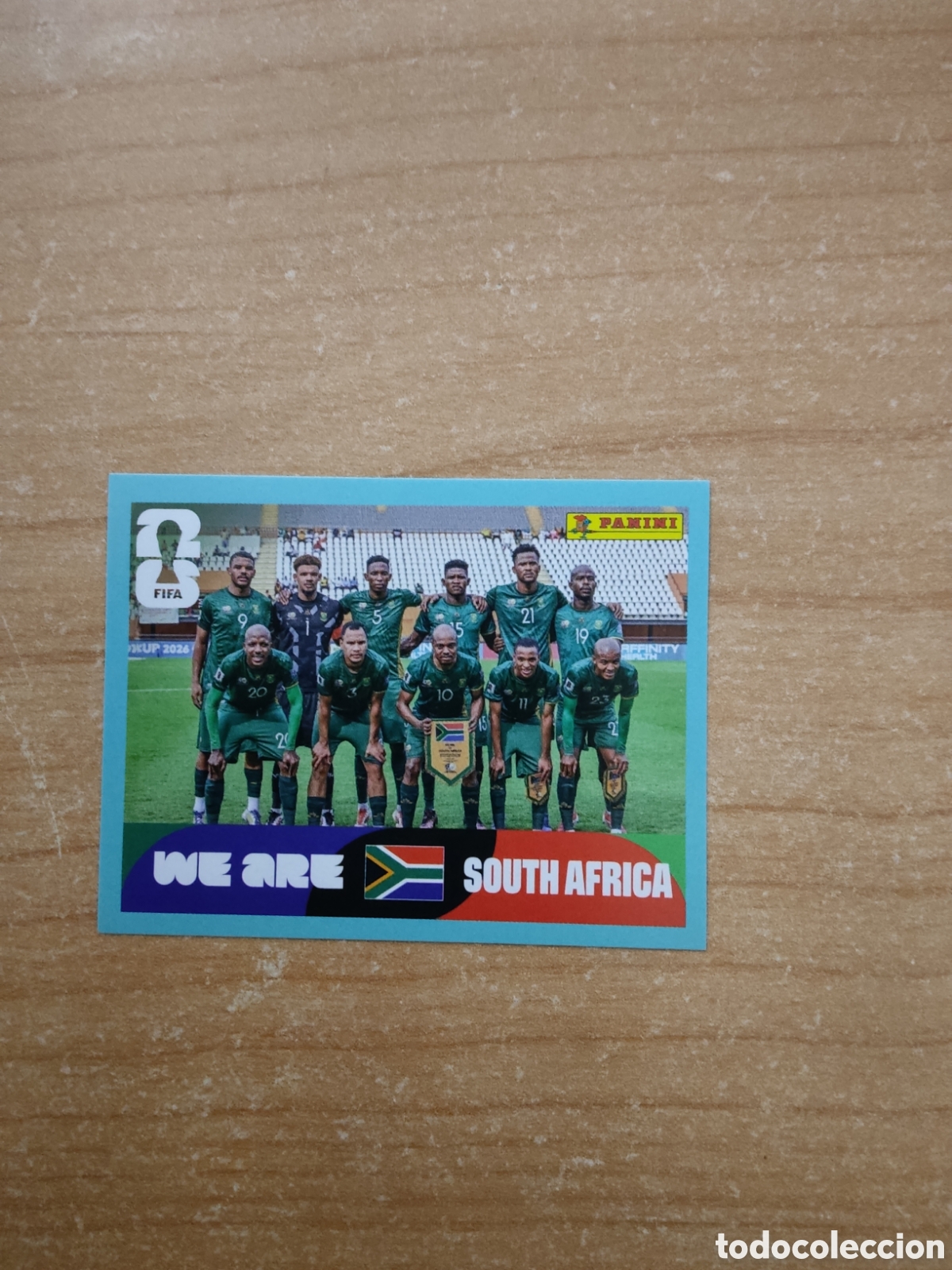 Cromos de f&uacute;tbol: 13 SUDAFRICA PLANTILLA FIFA WORLD CUP 2026