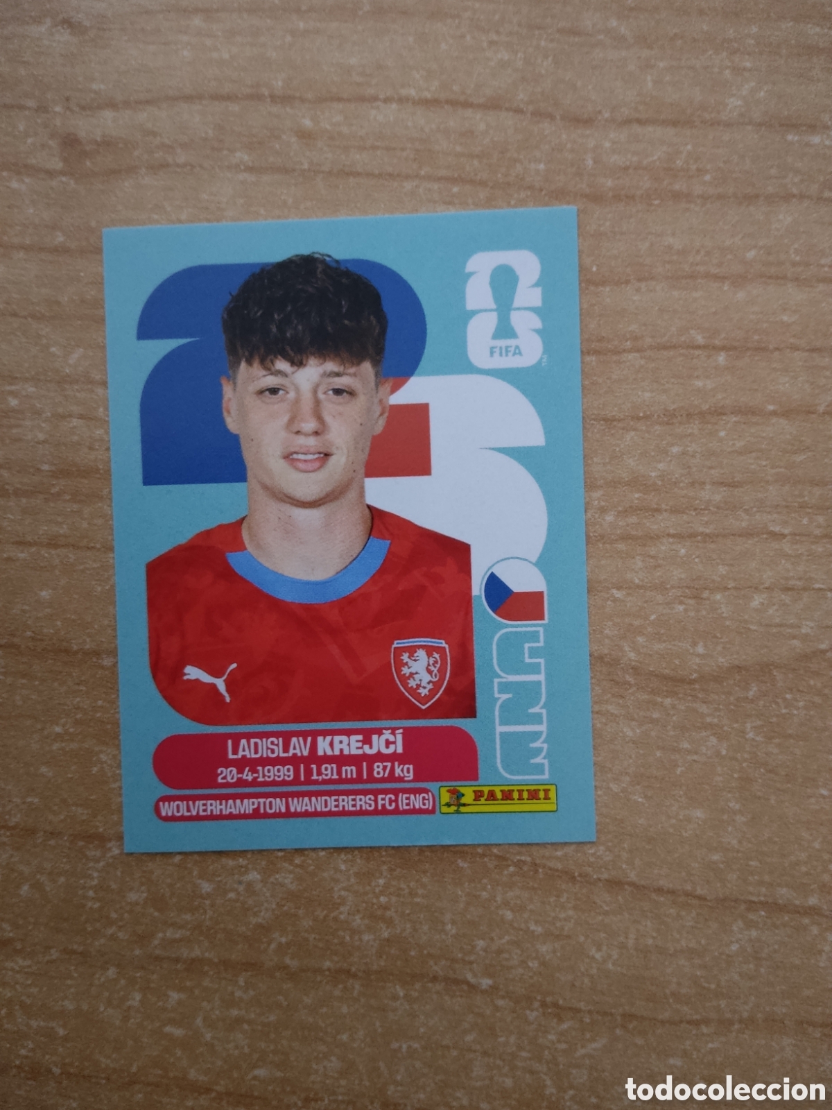 Cromos de f&uacute;tbol: 4 LADISLAV KREJCI REPUBLICA CHECA FIFA WORLD CUP 2026