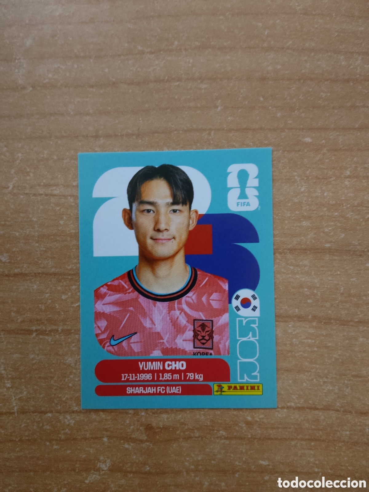 Cromos de f&uacute;tbol: 5 YUMIN CHO COREA DEL SUR FIFA WORLD CUP 2026