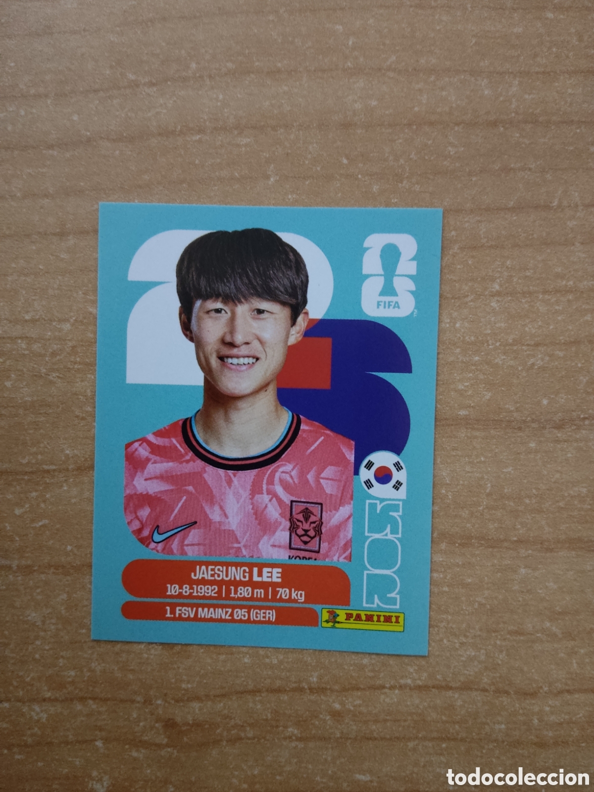 Cromos de f&uacute;tbol: 10 JAESUNG LEE COREA DEL SUR FIFA WORLD CUP 2026