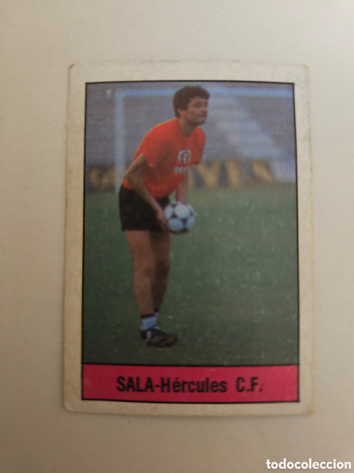 Cromos de f&uacute;tbol: SALA HERCULES LISEL 1985 1986 CROMO FUTBOL LIGA 85 86 - DESPEGADO