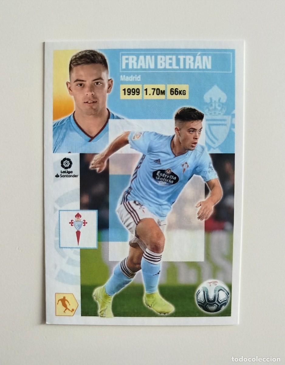 Cromos de f&uacute;tbol: Fran Beltr&aacute;n 11 SIN PEGAR NUNCA PEGADO RC Celta Vigo Liga Ediciones Este 20 21 / 2020 2021