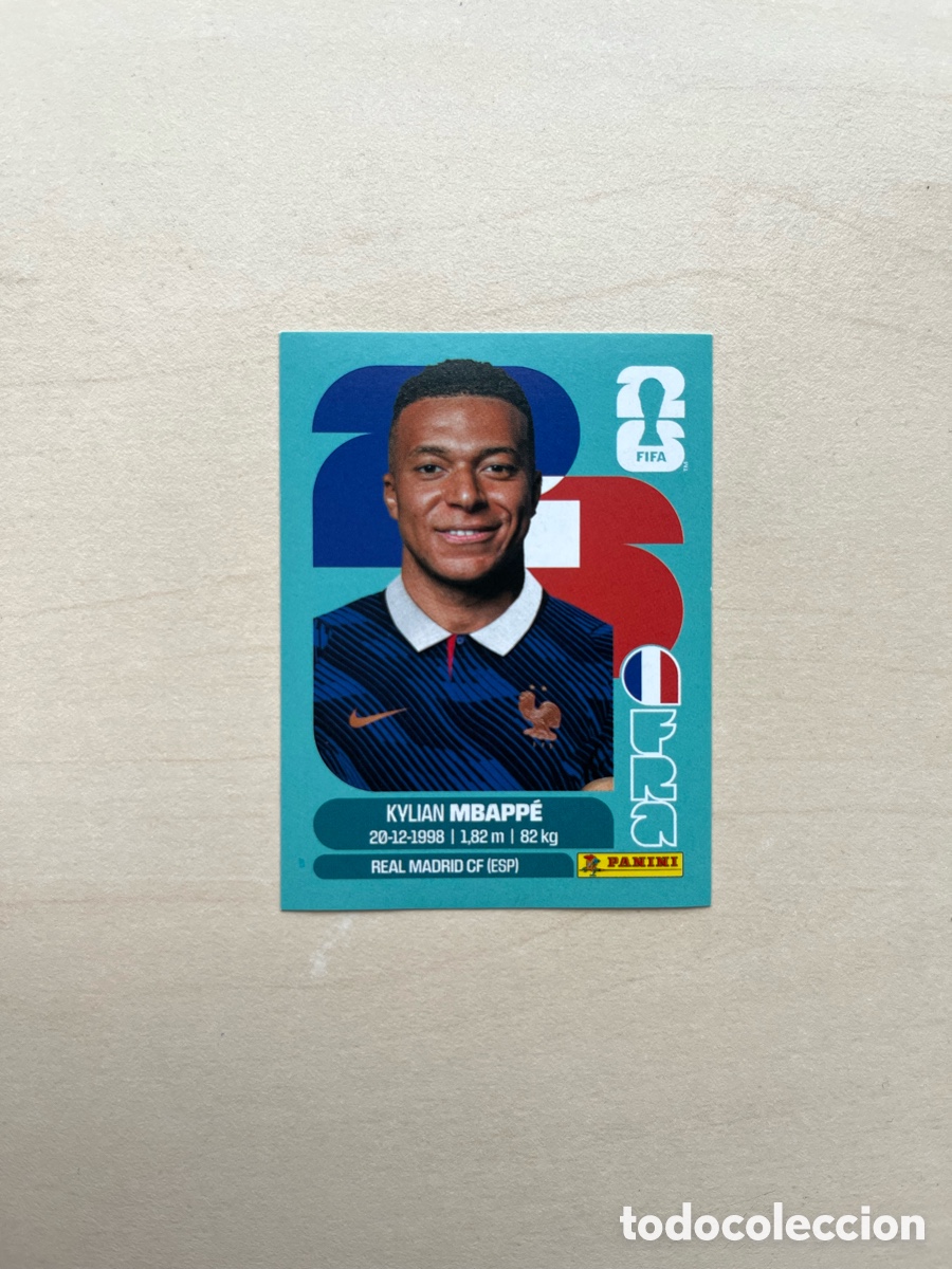 Cromos de f&uacute;tbol: Mbapp&eacute; Mundial 2026 Panini - Francia