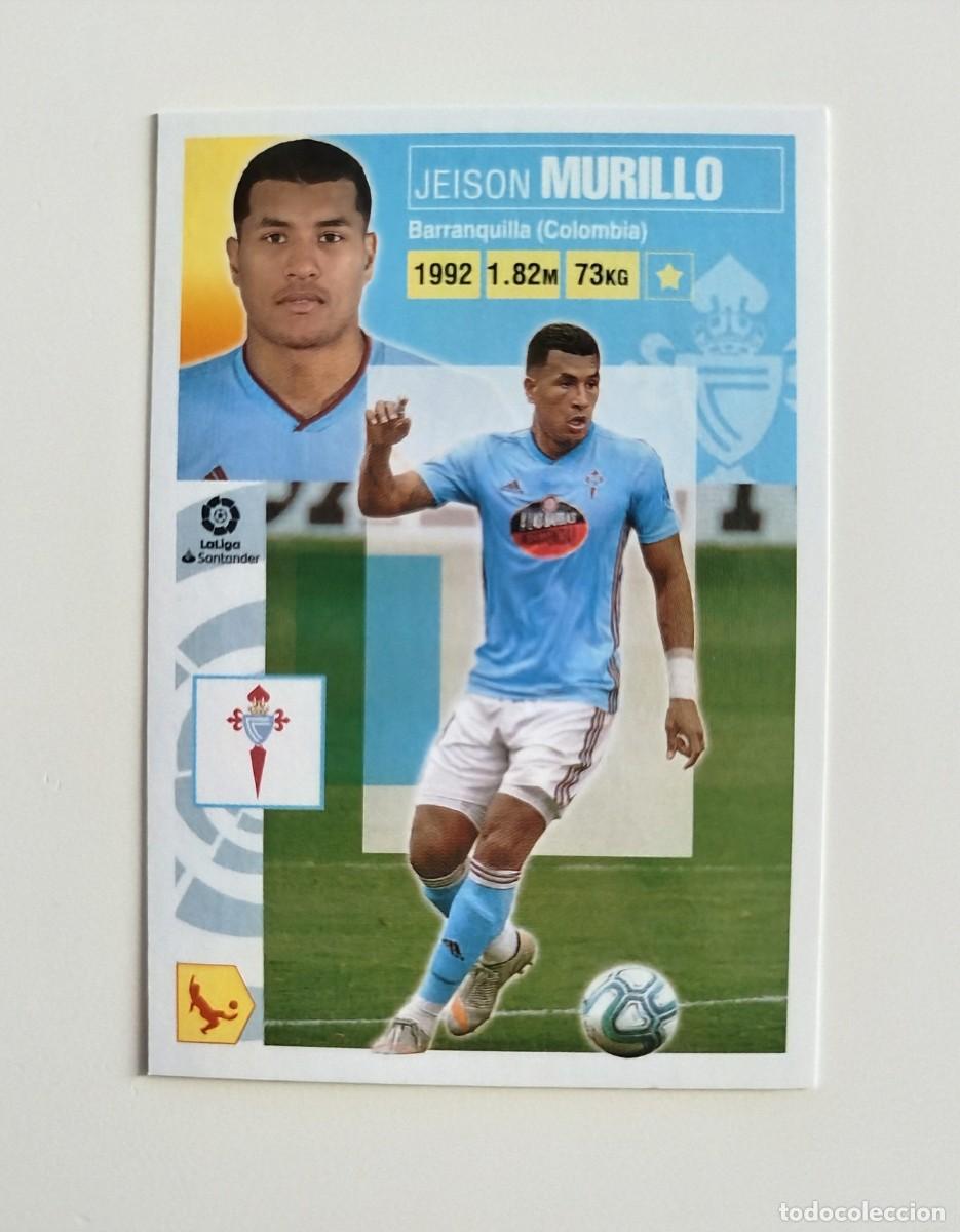 Cromos de f&uacute;tbol: Murillo 6 SIN PEGAR NUNCA PEGADO RC Celta Vigo Liga Ediciones Este 20 21 / 2020 2021