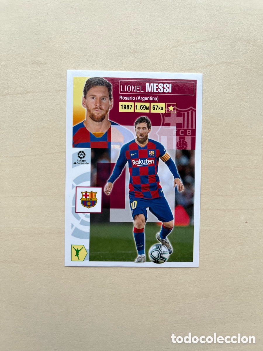 Cromos de f&uacute;tbol: Messi Liga Este 2020-21 - FC Barcelona