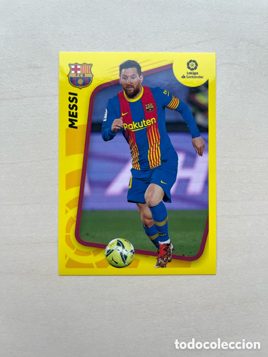 Cromos de f&uacute;tbol: Messi #3 Liga Este 2021-22 - FC Barcelona