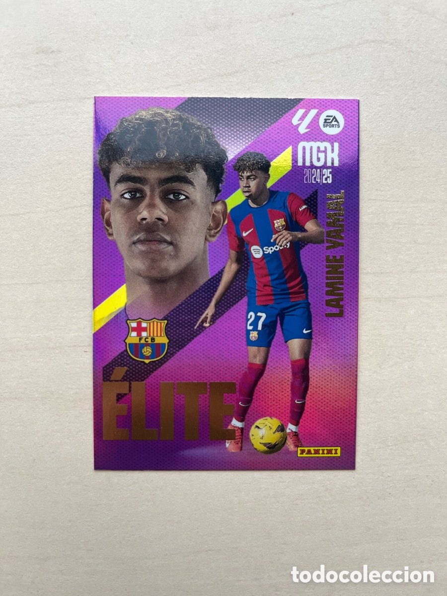 Cromos de f&uacute;tbol: Lamine Yamal &Eacute;lite Megacracks 2024-25 - FC Barcelona