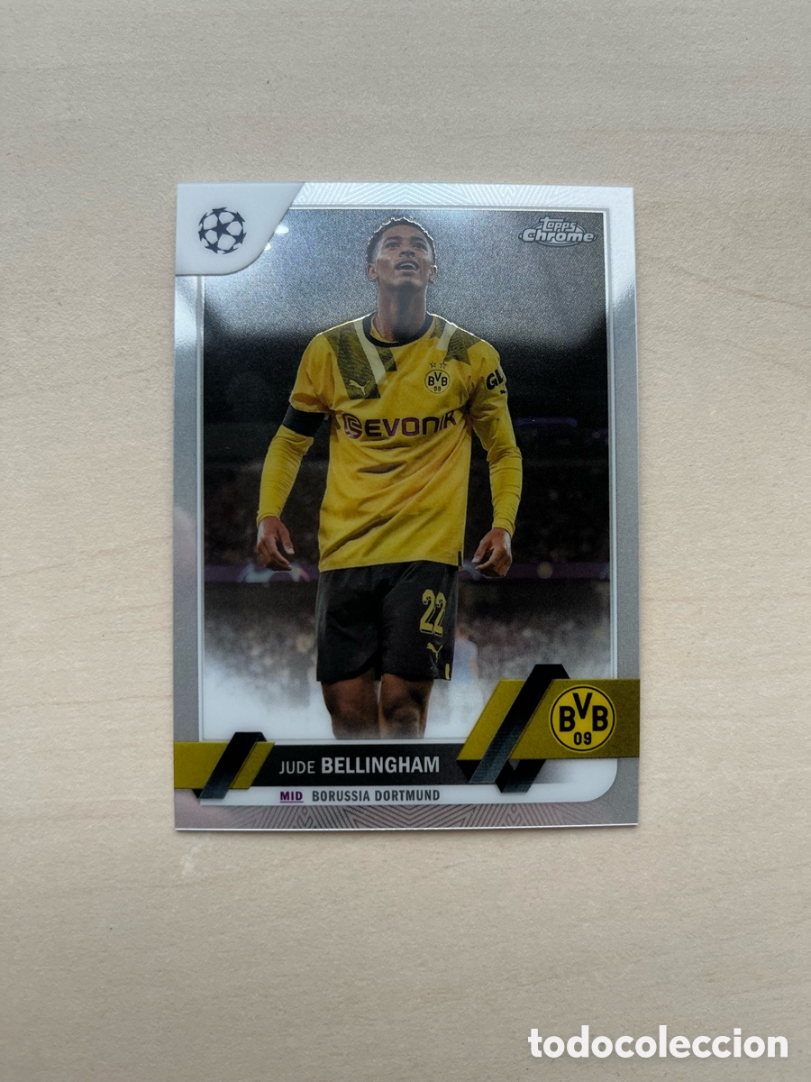 Cromos de f&uacute;tbol: Bellingham Topps Chrome 2022-23 - Borussia Dortmund