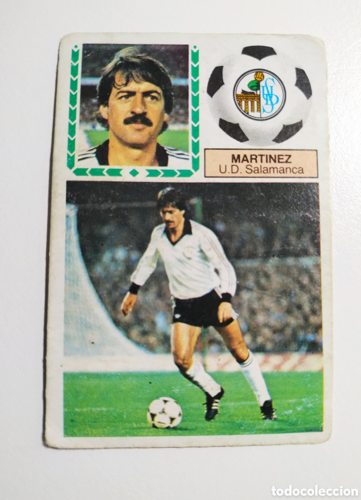 Cromos de f&uacute;tbol: MART&Iacute;NEZ SIN PEGAR NUNCA PEGADO LIGA ESTE 83 84 1983 1984 SALAMANCA BAJA