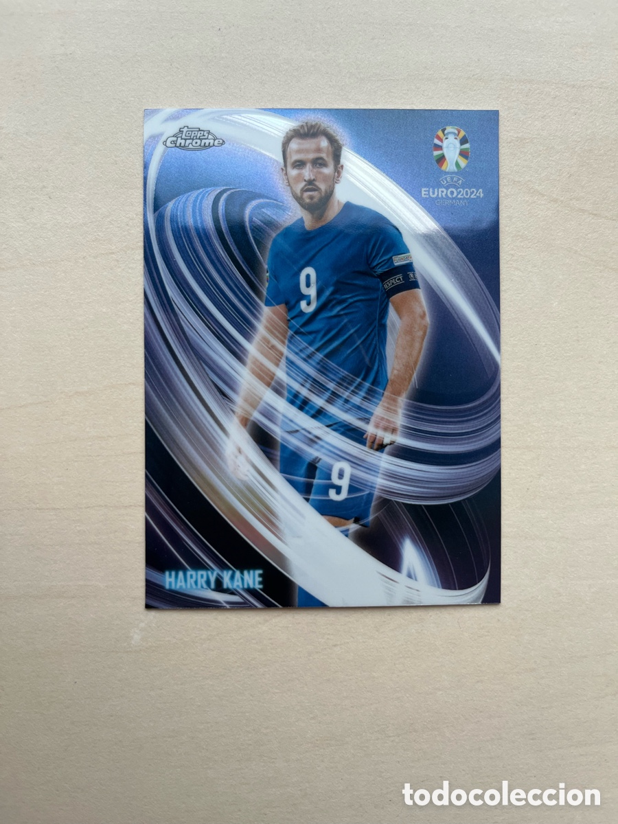 Cromos de f&uacute;tbol: Harry Kane Topps Chrome Eurocopa 2024 - Inglaterra