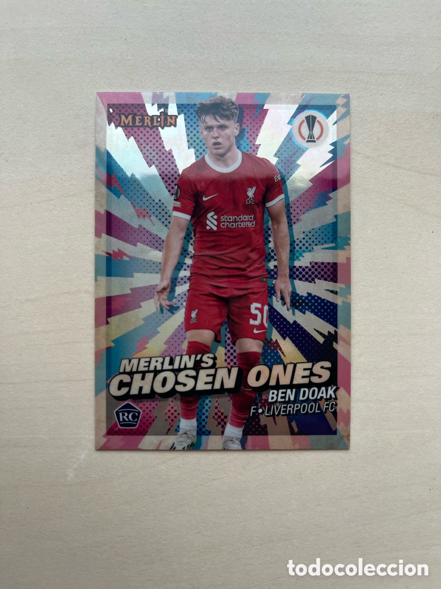 Cromos de f&uacute;tbol: Ben Doak Chosen Ones Topps Merlin 2023-24 - Liverpool