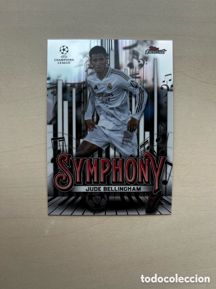 Cromos de f&uacute;tbol: Bellingham Symphony Topps Finest 2024-25 - Real Madrid