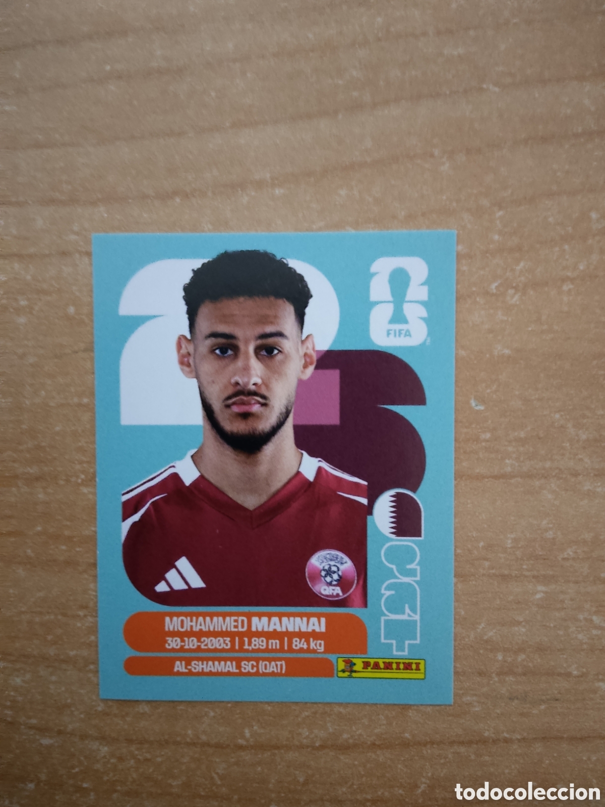 Cromos de f&uacute;tbol: 9 MOHAMMED MANNAI QATAR FIFA WORLD CUP 2026